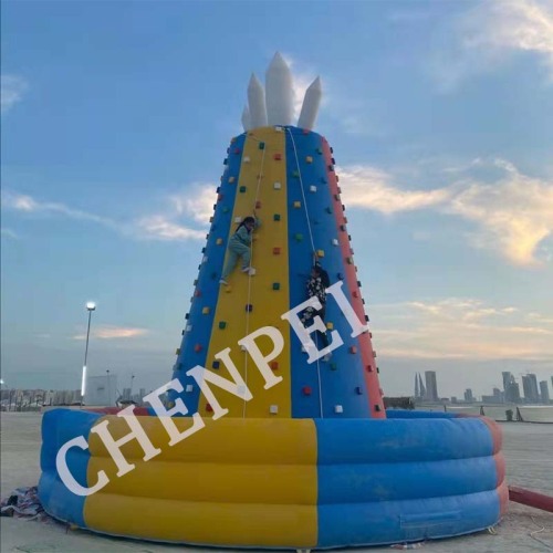 inflatable sports game rock climbing for sale