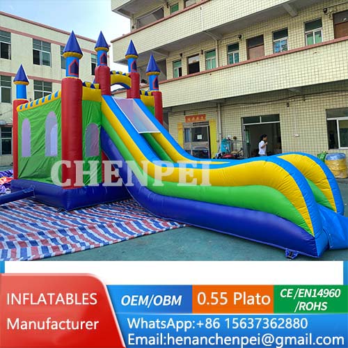 Bouncy castle with slide for sale