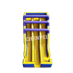 Dual lanes Large commercial inflatable slide for sale inflatable dry slide