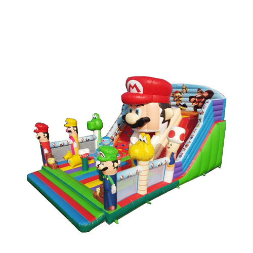 Super Mary bouncy castle with big slide large jumping castle for sale