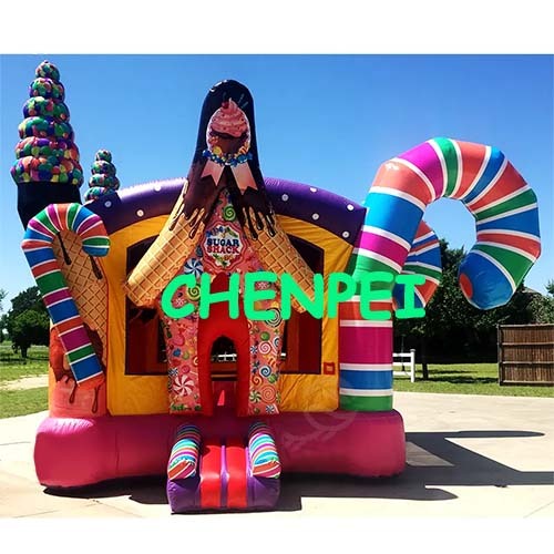 Candy bounce house funny blow up bouncy castle