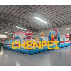 Large inflatable bouncy castle playground for sale