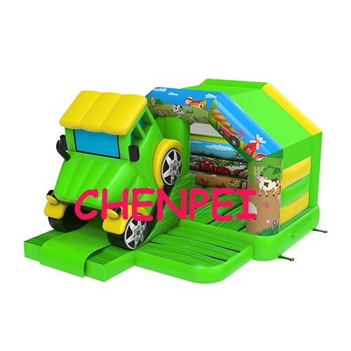 New Car bouncy castle with slide combo commercial grade