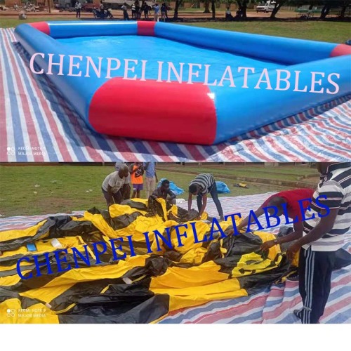 inflatable swimming pool 10x6x0.65m