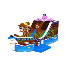 New Octopus inflatable slide bouncy castle for sale