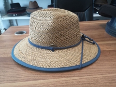 rush straw hat