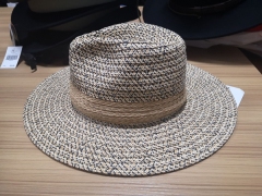 Safari paper braid hat
