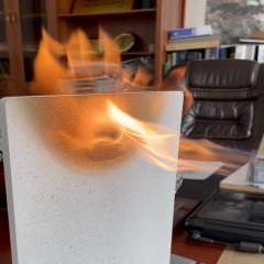 Laminated veneer paper magnesium oxide wall board fireproof wall pane