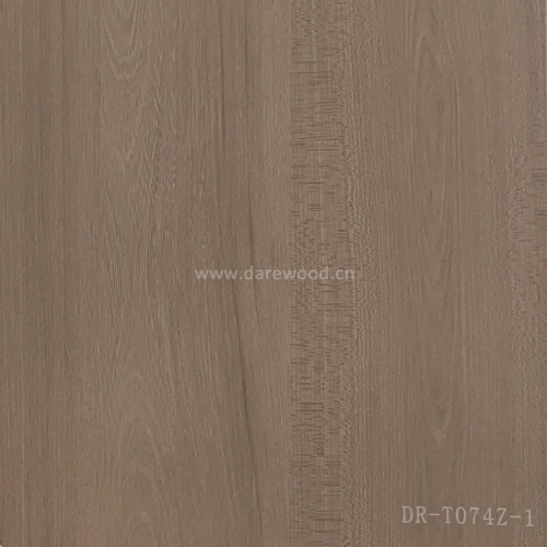 DR-T074Z-1 Synchronized laminates veneer paper for melamine plywood