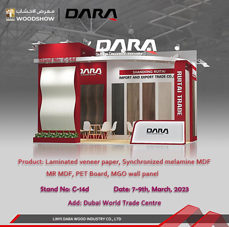 Dara Wood will participate in the Dubai Wood Show!