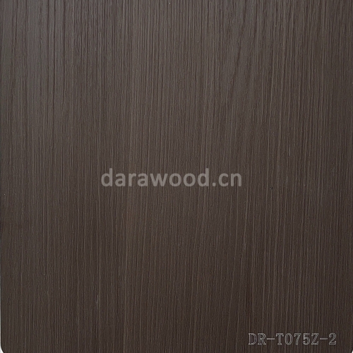 DR-T075Z-2 Synchronized laminates veneer paper for melamine plywood, melamine mdf, melamine chipboard