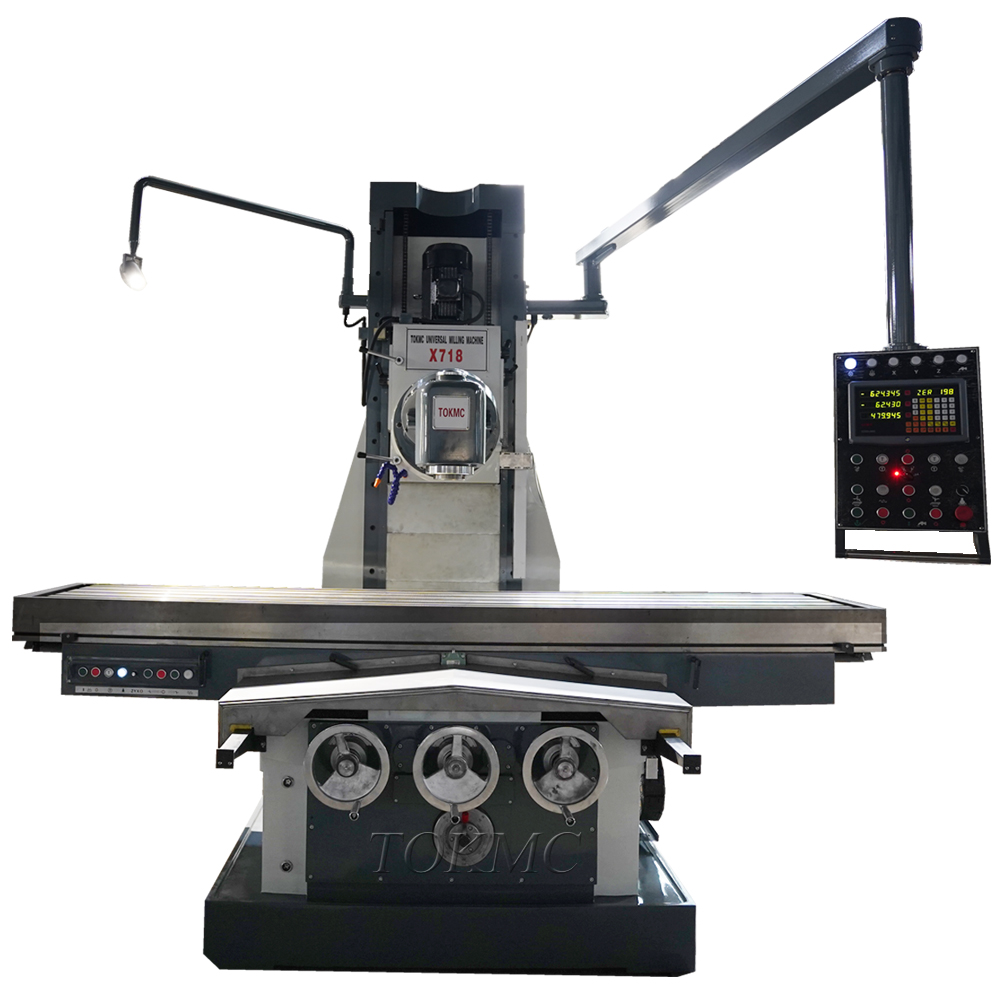 X718 Hercules Bed type universal swivel head milling machine