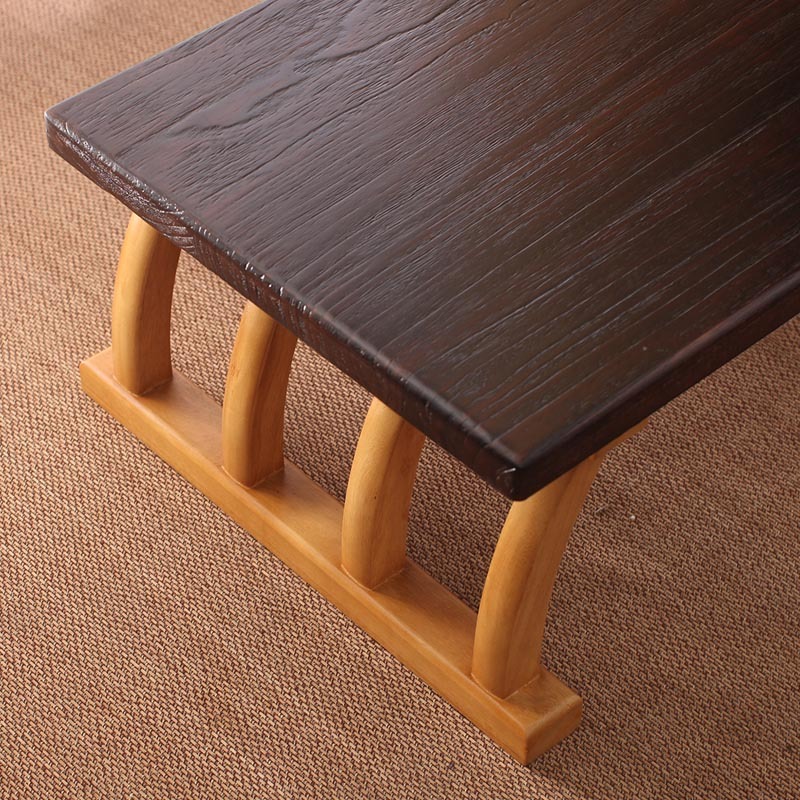 Solid Wood Japanese Lazy Tatami Coffee Table For Living Room Snack Laptop Corner Side Table in Home/Office Mini Desk Balcony