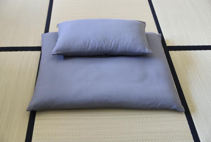 Handmade Square Meditation Zafu Zabuton Yoga Mat &amp; Cushion Set Filled Kapok Cotton Hand/Machine Washable Seat Cushion