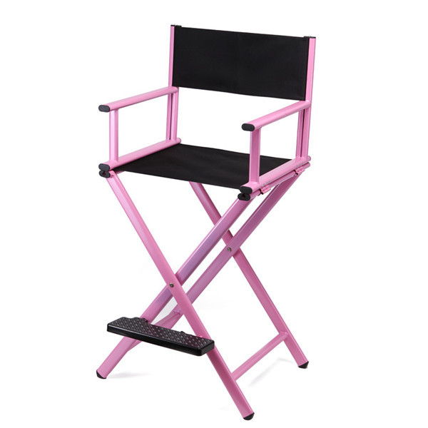 High Aluminum Frame Makeup Artist Director Chair Foldable Outdoor Furniture Lightweight Portable Folding Director Makeup Chair