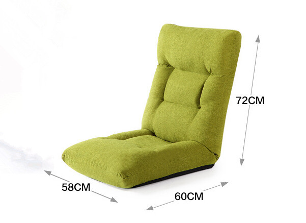 Adjustable Comfort Floor Folding Sofa Chair For Home Living Room Furniture Modern Foldable Japanese Floor Chair Lazy Couch Sofa