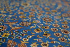 tapis en soie fait à la main