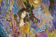 tapisserie en soie