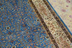 tapis en soie fait à la main