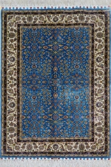 alfombra de seda hecha a mano