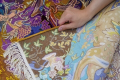 tapisserie en soie