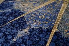 tapis en soie fait à la main
