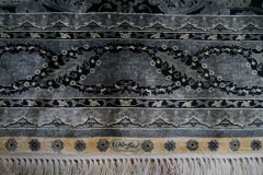 Tapis en soie fait à la main