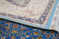tapis en soie fait à la main