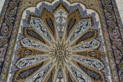 tapis en soie fait à la main