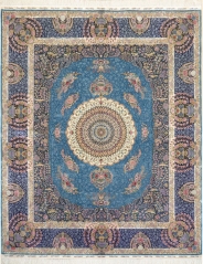 Alfombras persas de seda