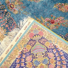 Alfombras persas de seda