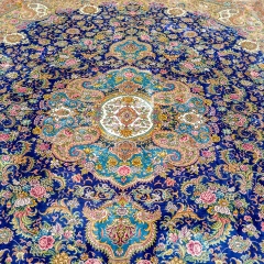 Alfombras persas de seda