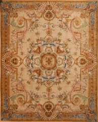 Tapis Savonnerie noué à la main