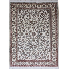 Tapis en soie fait à la main