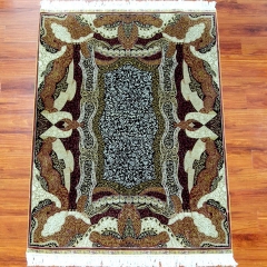 Tapis turc en soie