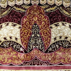 Tapis turc en soie
