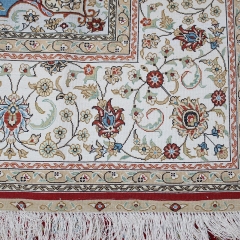 Tapis en soie fait à la main