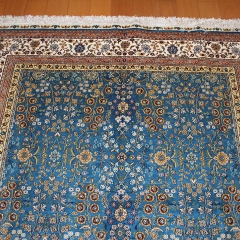 Tapis en soie fait à la main