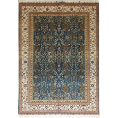 Tapis en soie fait à la main