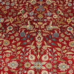 Tapis en soie fait à la main