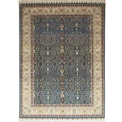Tapis en soie fait à la main