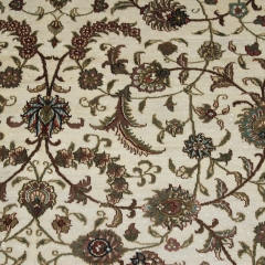 Tapis en soie fait à la main