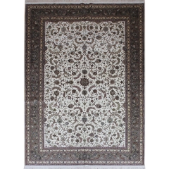 Tapis en soie fait à la main
