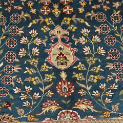 Tapis en soie fait à la main