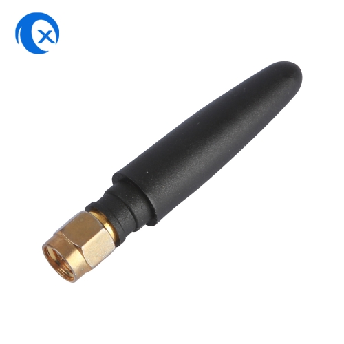2.4 GHz 2 dBi WiFi antenna with fixed stright SMA connector