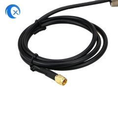 2.4 GHz fiberglass antenna, N plug, 3 dBi gain