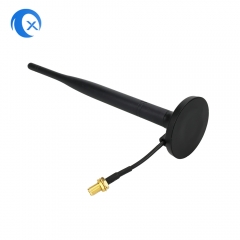 2.4G 5.8g Dual-Band 7 dBi WiFi Extender Magnetic Mount Antenna with SMA Female Connector
