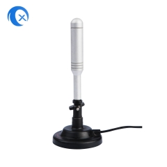 Indoor/Outdoor TV Aerial with Magnetic Base, High Gain Digital TV Antenna for VHF/UHF TV Signals