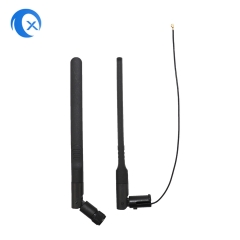 2.4G External Swivel Rubber Duck WiFi Antenna with Flying Cable/Wire Ipex Connector