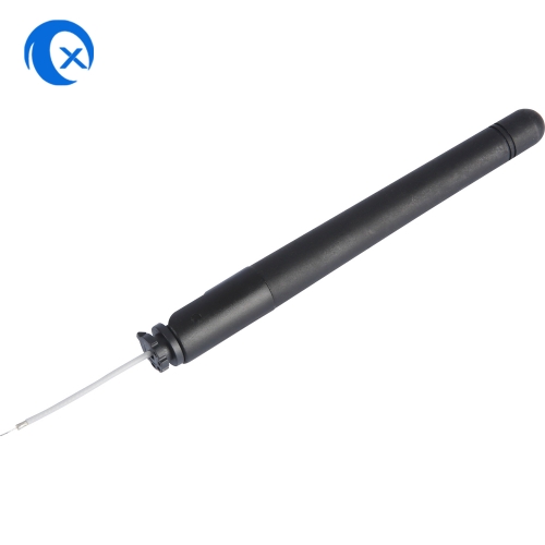 2.4G 2dBi Swivel Omni Directional Rubber Duck External WiFi Antenna with Flying Solderable Wire
